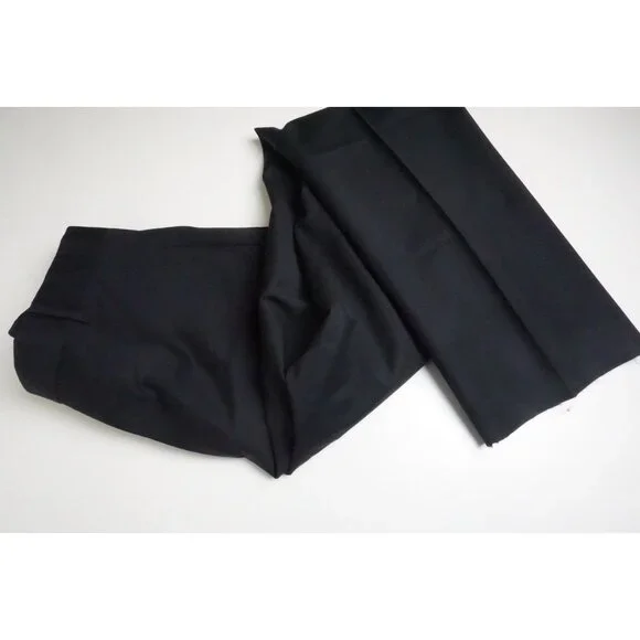 Yves Saint Laurent Dark Blue Wool Mens Pants Trousers Sz 52 EU NEW